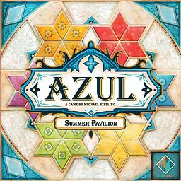 Azul Pavilhão de Verão